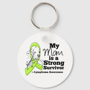 My Mum is a Strong Survivor of Lymphoma Key Ring