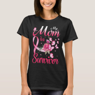 My Mum Is A Survivor Breast Cancer Awareness T-Shirt