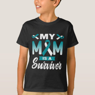 My Mum Is A Survivor Cervical Cancer Awareness T-Shirt