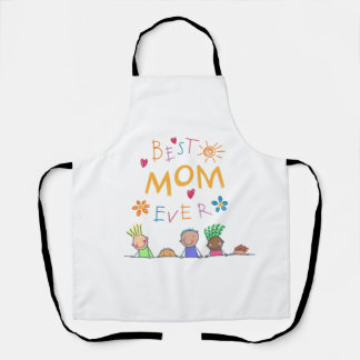 My mum is always with us apron