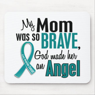 My Mum Is An Angel 1 Ovarian Cancer Mouse Pad