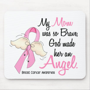 My Mum Is An Angel 2 Breast Cancer Mouse Pad