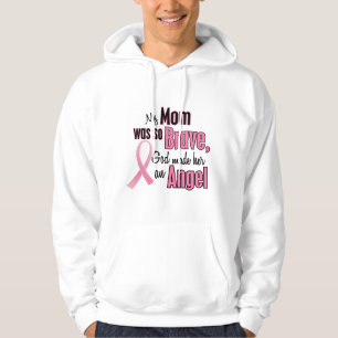 My Mum Is An Angel Breast Cancer Hoodie