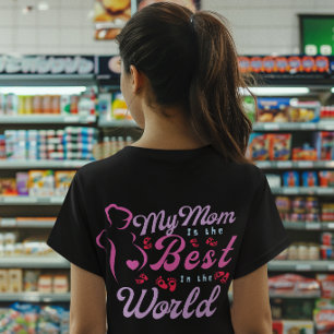 My Mum is Best Mum for Girls T-Shirt