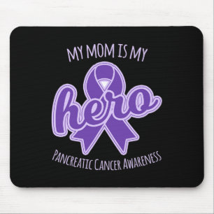 My Mum Is My Hero Pancreatic Cancer Awareness Mouse Pad