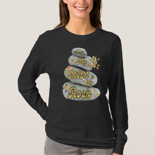 My Mum Is My Rock Love Admiration Mother's Day App T-Shirt