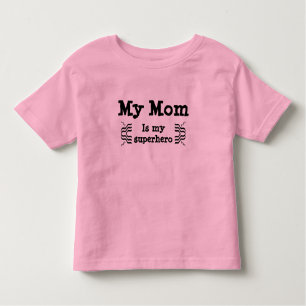 My mum is my superhero toddler T-Shirt