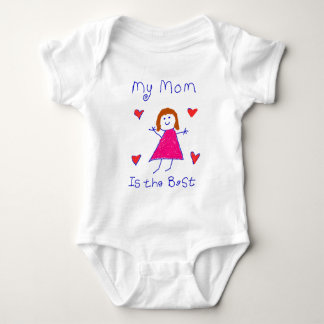 My Mum is the Best Baby Bodysuit