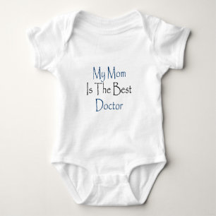 my mum is the best doctor baby bodysuit