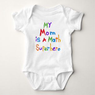 My Mum Math Superhero T-shirts and Gifts