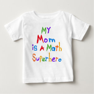 My Mum Math Superhero T-shirts and Gifts