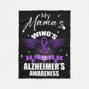 My Mum Wings Cover My Heart Angel Heaven Heimerhei Fleece Blanket