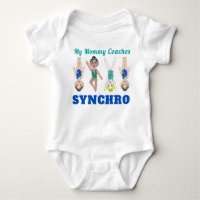 My Mummy Coaches Synchro Synchronised Swimmer Girl