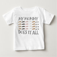 My Mummy Does It All Dance Teacher Dancer Shoes