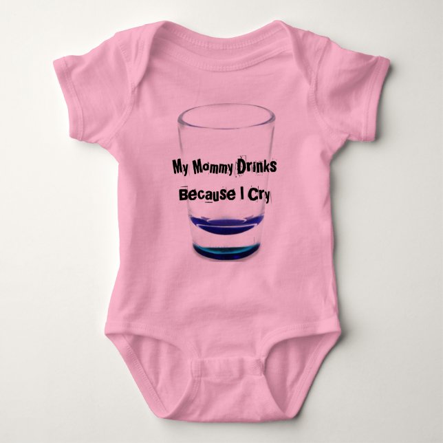 My Mummy Drinks Baby Bodysuit (Front)