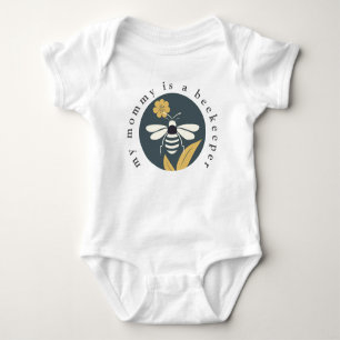 "My mummy is a beekeeper" infant one-piece Baby Bodysuit