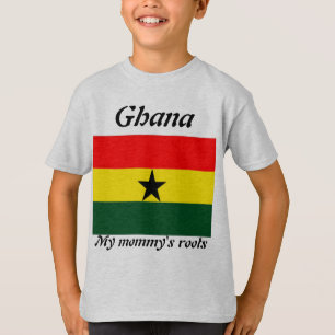 My mummy's roots ghana kids t-shirts