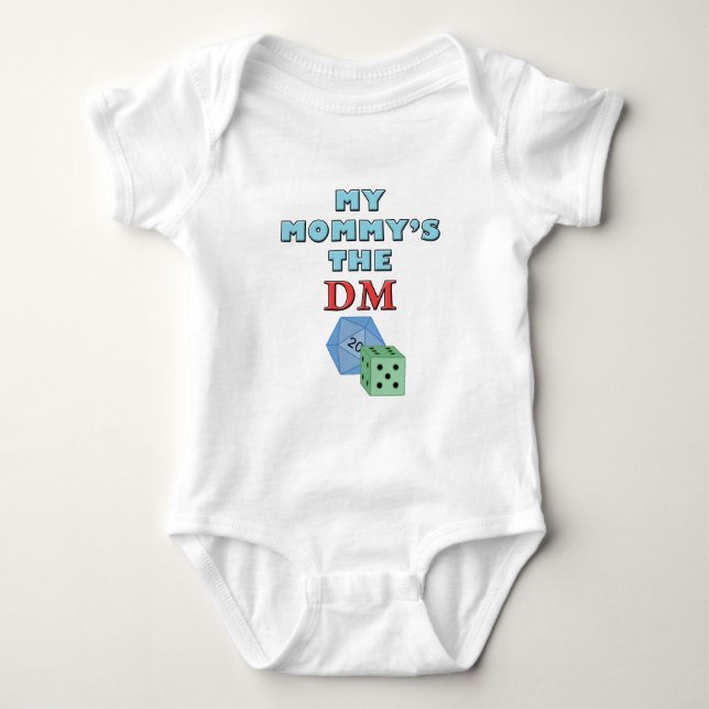 My Mummy's the DM Baby Bodysuit (Front)