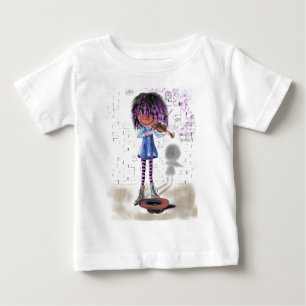 My Music - The Little Violinist - Sweet Baby T-Shirt