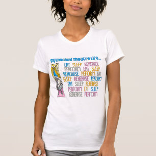 My Musical Theatre Life Womens Lite T-Shirt
