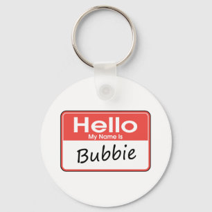 My Name is Bubbie Key Ring