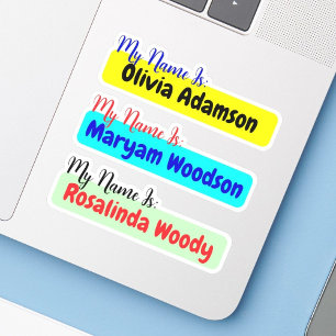 My Name is Labels - Waterproof Last Name Stickers