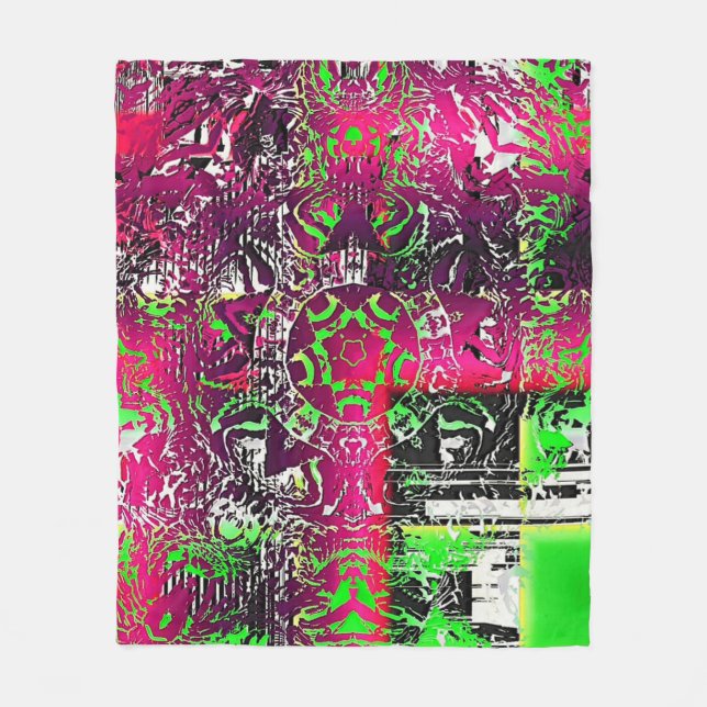 My Name Is Not Donna  Fleece Blanket (Front)