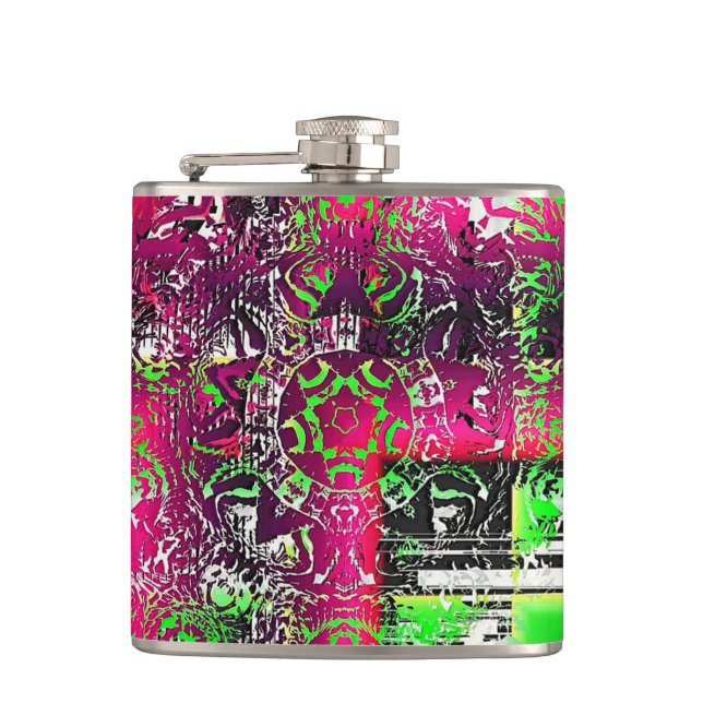 My Name Is Not Donna  Hip Flask (Front)