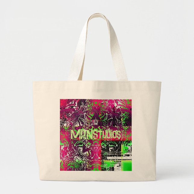 My Name Is Not Donna  Large Tote Bag (Front)