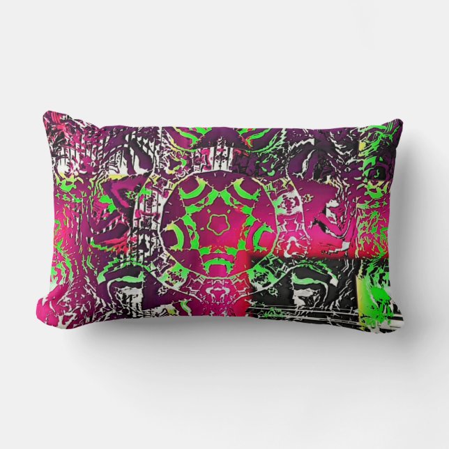 My Name Is Not Donna  Lumbar Cushion (Front)
