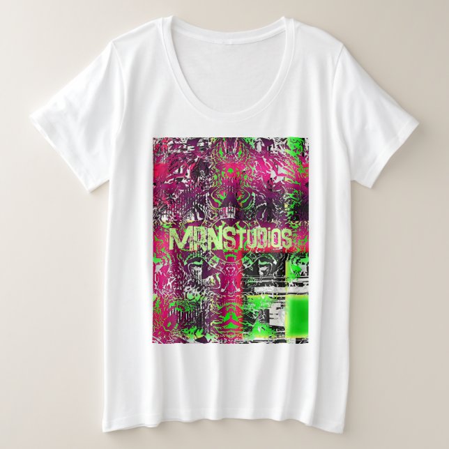 My Name Is Not Donna  Plus Size T-Shirt (Design Front)