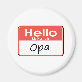 My Name is Opa Magnet