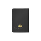 my name with gold lips, feminine black