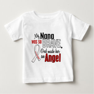 My Nana Is An Angel Lung Cancer Baby T-Shirt