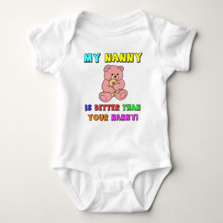 My Nanny is Better Baby Bodysuit
