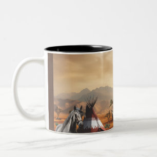 My Native Homeland Two-Tone Coffee Mug