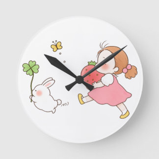 My Neighbour Totoro – Whimsical Forest Spirit Round Clock