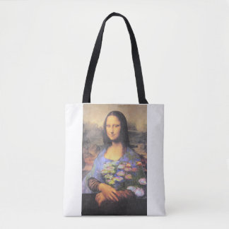 My New Dress - Mona Lisa in a Monet Tote Bag