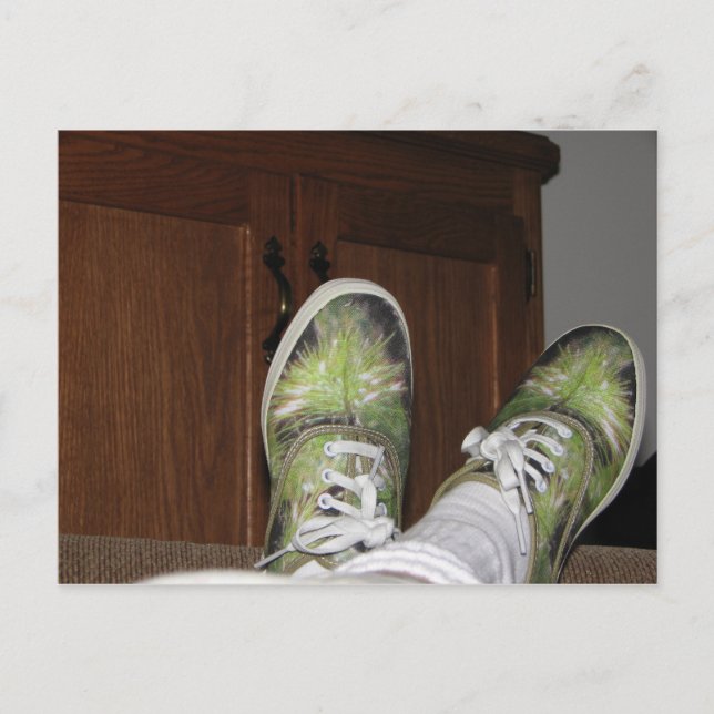 MY NEW KEDS! POSTCARD (Front)