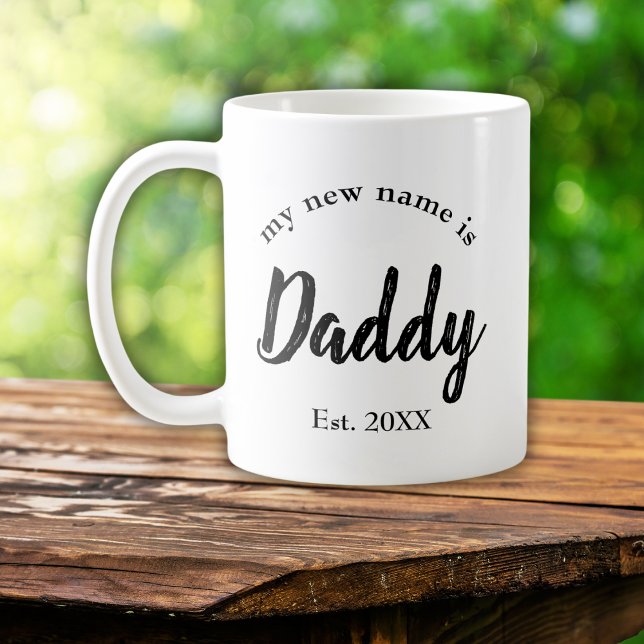 My New Name Is Daddy Coffee Mug (Creator Uploaded)