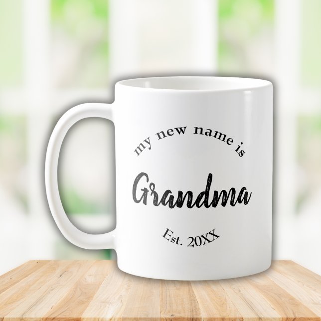 My New Name Is Grandma Est Coffee Mug (Creator Uploaded)