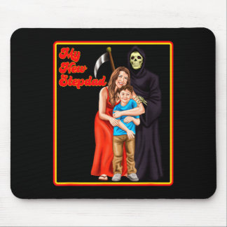 My New Stepdad Ironic Shirts - Funny Ironic Meme Mouse Pad