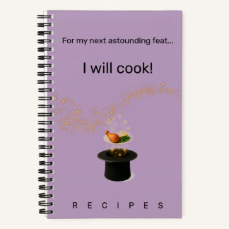 My Next Astounding Feat recipe book