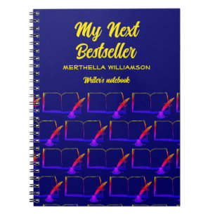 MY NEXT BESTSELLER Author Manuscript Notebook