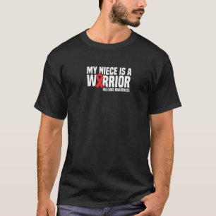 My Niece is a Warrior HIV AIDS Awareness T-Shirt