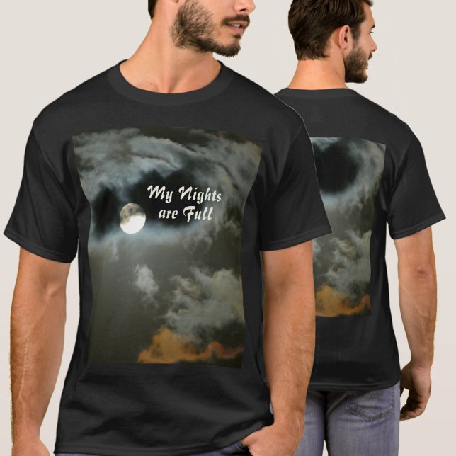 My Nights are Full Moon Night Shift T-Shirt (Creator Uploaded)