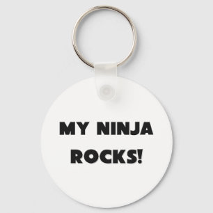 MY Ninja ROCKS! Key Ring