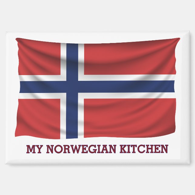 My Norwegian Kitchen Magnet (Front)
