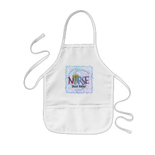 My nurse motto  kids apron