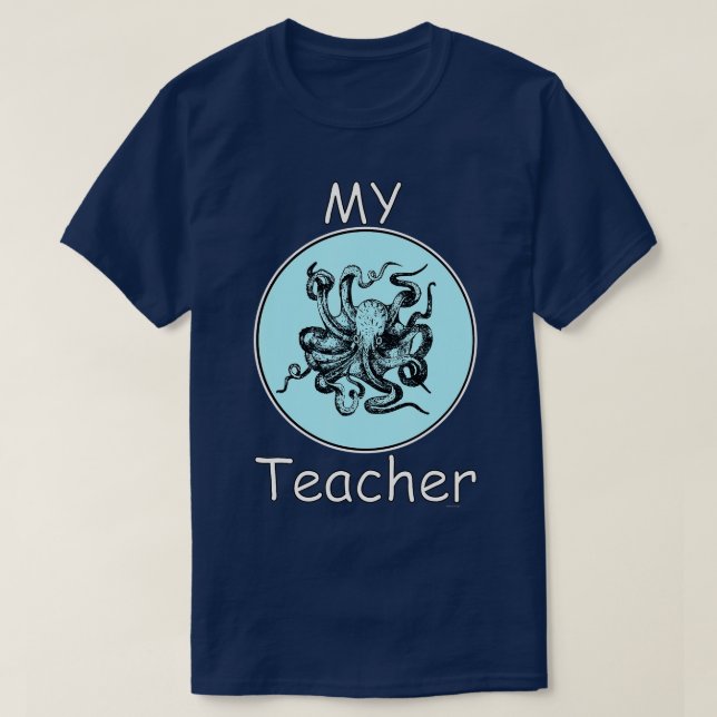 My Octopus Teacher  gift for adults and kids, Krak T-Shirt (Design Front)